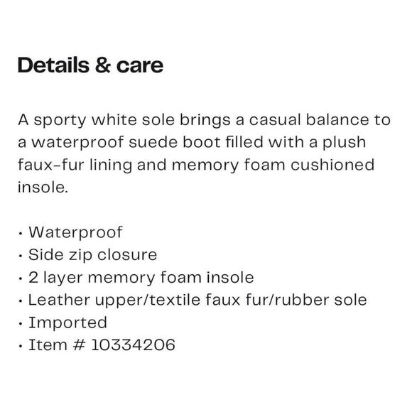 J/Slides | Truly Waterproof Faux Fur Boots - Picture 10 of 10